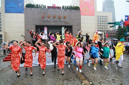 105年臺北市雙十國慶升旗典禮　案例現場紀錄