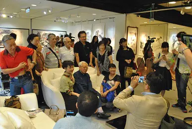 長流美術館-歐豪年畫展　案例現場紀錄