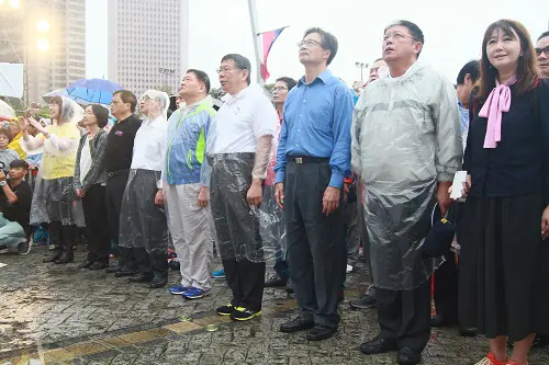 105年臺北市雙十國慶升旗典禮　案例現場紀錄