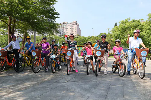 新北水漾青春樂在騎行兒少單車活動　案例現場紀錄