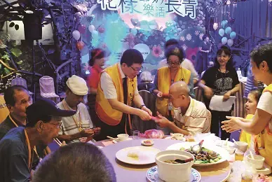 花樣爺奶 樂活長青 台北仁濟院重陽餐會　案例現場紀錄