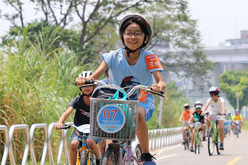 新北水漾青春樂在騎行兒少單車活動　案例現場紀錄