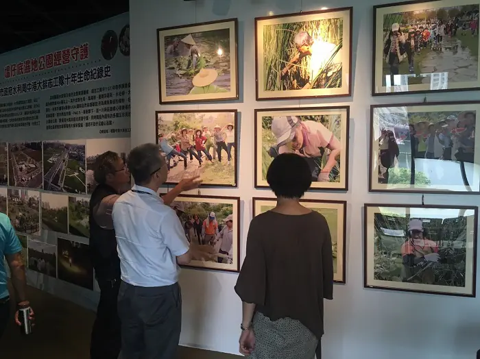 新北市水利局中港大排願景館展覽　案例現場紀錄