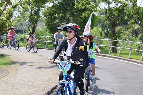 新北水漾青春樂在騎行兒少單車活動　案例現場紀錄
