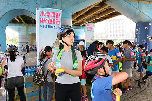 新北水漾青春樂在騎行兒少單車活動　案例現場紀錄