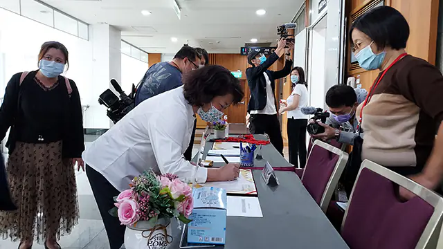 2021市長民調記者會　案例現場紀錄